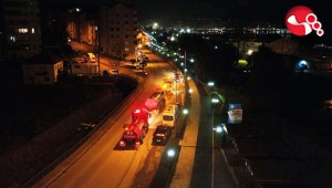 Her gece temizleniyor....