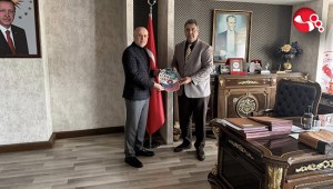 Çolaktan Kaymakam Yılmaza ziyaret…