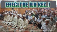 ENDERÛN USÛLÜ TERAVİH NAMAZI KILINDI