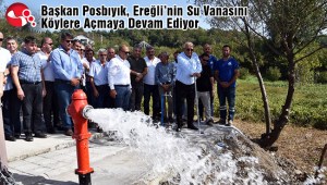 BELEDİYE, 3 KÖYE DAHA SU VERECEK