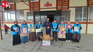 Sevgi ilmekleri Nurdağındaki çocuklara ulaştı