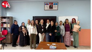SODAM projesinde görevli kadınlara ilkyardım eğitimi