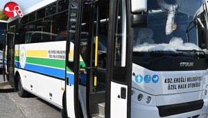 Kaskla önce otobüse sonra sürücüye saldırdı