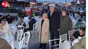 Başkan Karadan bin kişilik iftar programı
