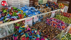 Çikolata ve şekerlemeler tezgahları şenlendirdi