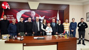 Bayramlaşma gönüş buluşması oldu