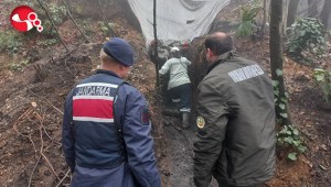 7 günde 5 ruhsatsız maden ocağı imha edildi