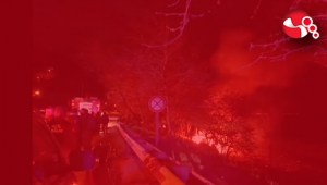 Barakalarda yangın....