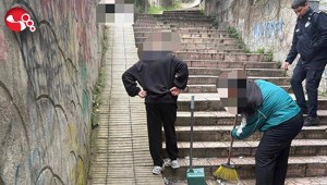 Önce kirlettiler, sonra temizlediler