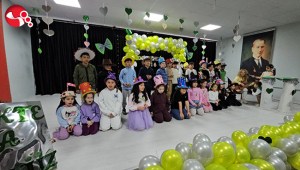 Miniklerden renkli mesaj....