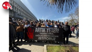 Zonguldakta eğitimciler Şanlıurfadaki okul saldırısını protesto etti