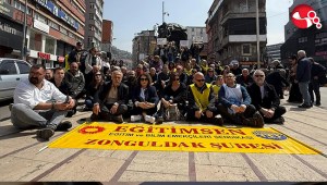 Oturma eylemi yaptılar