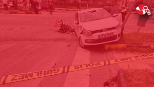 Hastane yolunda feci kaza