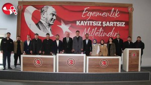 Başkan Karaveli, AK Parti İl Gençlik Kolları Yönetimini ağırladı.