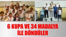 JUDO TAKIMINDAN 6 KUPA 34 MADALYA
