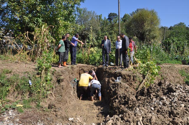 KAÇAK SULARLA MÜCADELE BAŞLADI...
