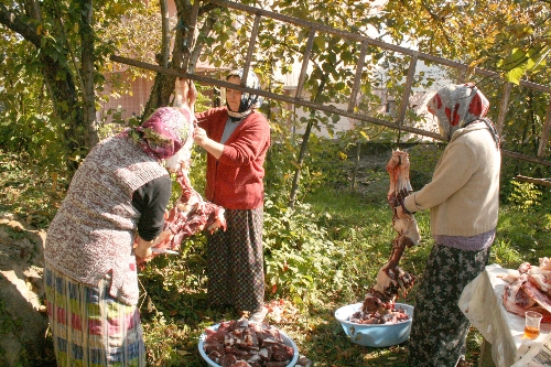 KADINLAR İŞBAŞINDA...