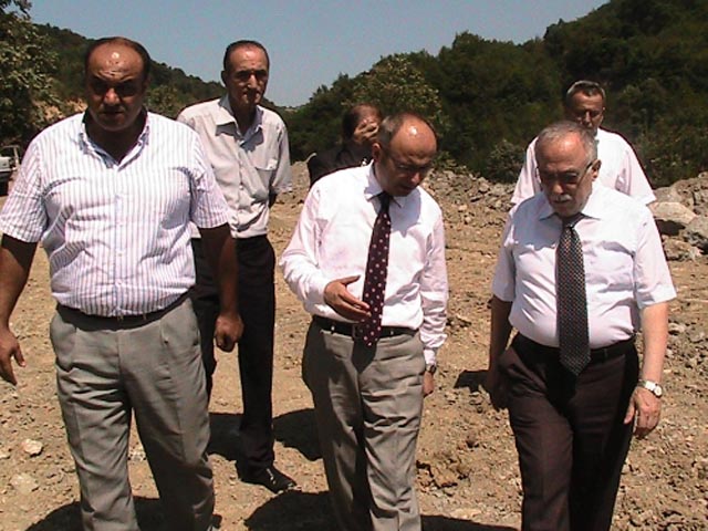 Kandilli yolunda çalışmalar sürüyor