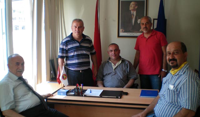 Kaymakam Çay, Kdz. Ereğli THK Şube Başkanlığını Ziyaret Etti