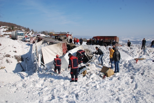 KAZA ANI, GÜVENLİK KAMERALARINA YANSIDI..