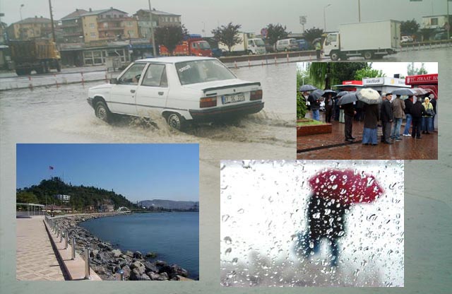 KDZ. EREĞLİDE HAYAT DURDU...