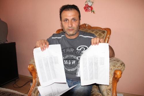 KENDİ ADINA ÇIKARILAN HATLARDAN DOLAYI MAHKEMELİK OLDU..