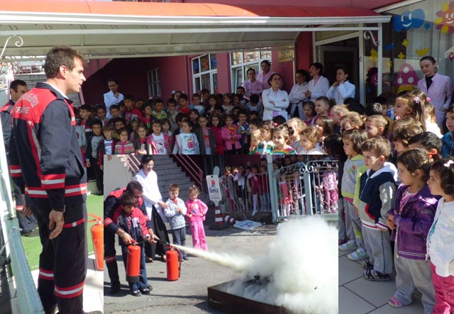 KREŞDE YANGIN ÇIKARDILAR...