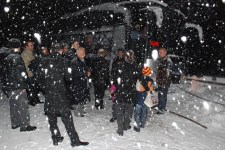 YOLCULAR SİNİR KİRİZİ GEÇİRDİLER...