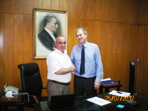 LİKOĞLU, TARI MAKAMINDA ZİYARET ETTİ..