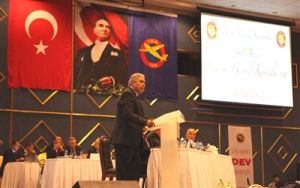 LİKOĞLU, THKNUN 41. BÜYÜK GENEL KURULUNA KATILDI..