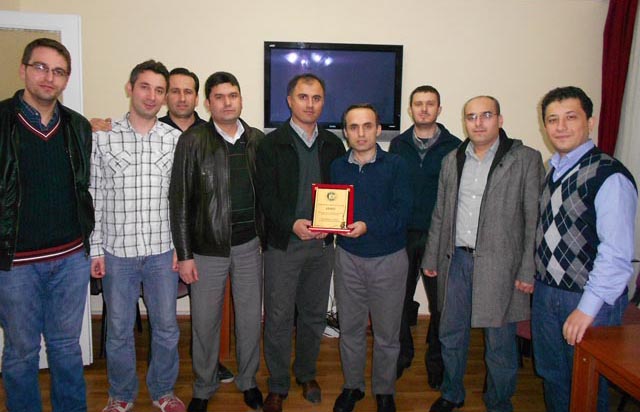 MADENCİLERDEN NEZAKET ZİYARETİ...