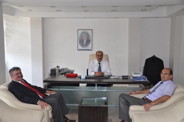 KAYMAKAM MEMÜKTEN VEDA ZİYARETİ...