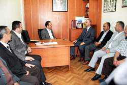 MHP İLÇE BAŞKANI, GAZETECİLERDEN DESTEK İSTEDİ..