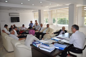 MİLLETVEKİLİ CANDAN, BAŞKAN ÇİMENOĞLU?NU ZİYARET ETTİ..