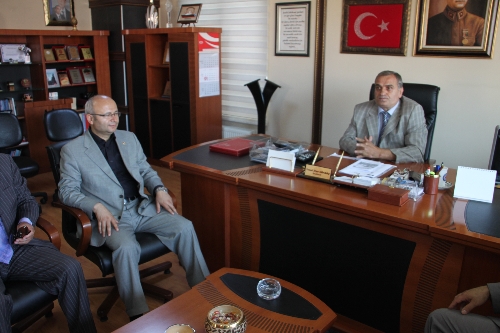 MİLLETVEKİLİ CANDANDAN TÜRK METAL SENDİKASINA ZİYARET..