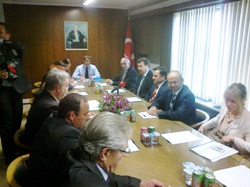 MOLDOVA HEYETİ AĞIRLANDI..