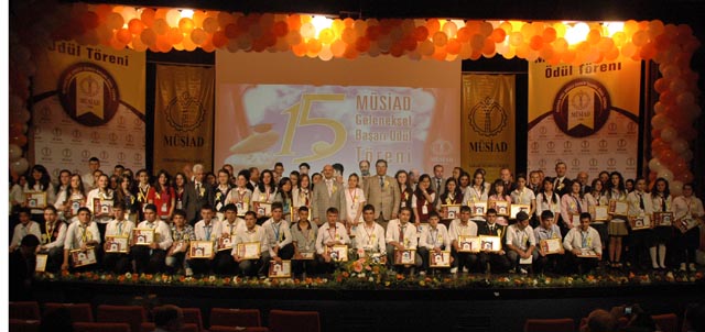 MÜSİAD 15.Başarı Ödül Töreni Düzenlendi