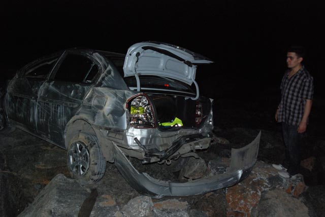 Nişanlısına giderken yaptığı kazada öldü...