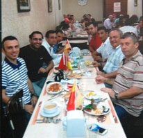 YÖNETİM İFTARDA BİR ARAYA GELDİ...