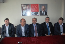 ODABAŞTAN CHP YÖNETİMİNE ZİYARET..