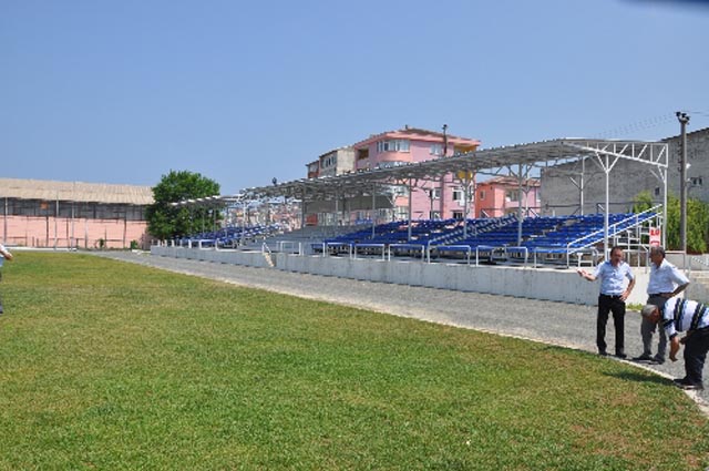 Saha pehlivanlar için hazırlanıyor...