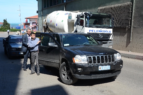 SAN MARİNODAN ÇALINAN CİP, ZONGULDAKTA ÇIKTI..