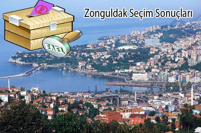 Zonguldakta Ak Parti 3, CHP 2 Milletvekili aldı...