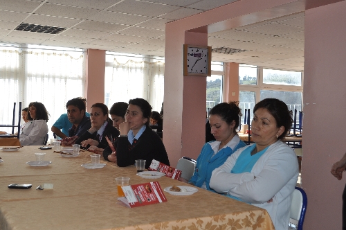 SAYDES HASTANE ÇALIŞANLARINI BİLGİLENDİRDİ..