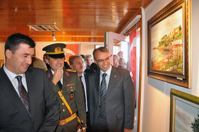 SERGİ SALONU AÇILDI...