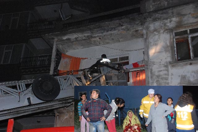 SİGARA BİR EVİ KÜL ETTİ...