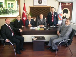 ŞOFÖRLER ODASINA ZİYARET..