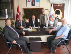 ŞÖFÖRLER VE OTOMOBİLCİLER ODASINA ZİYARET..