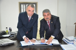 SÖZLEŞME İMZALANDI..