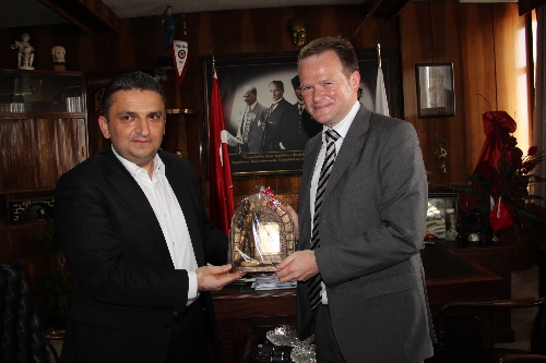 SPD MİLLETVEKİLİ FRANK SCHWABE, GMİSİ ZİYARET ETTİ..